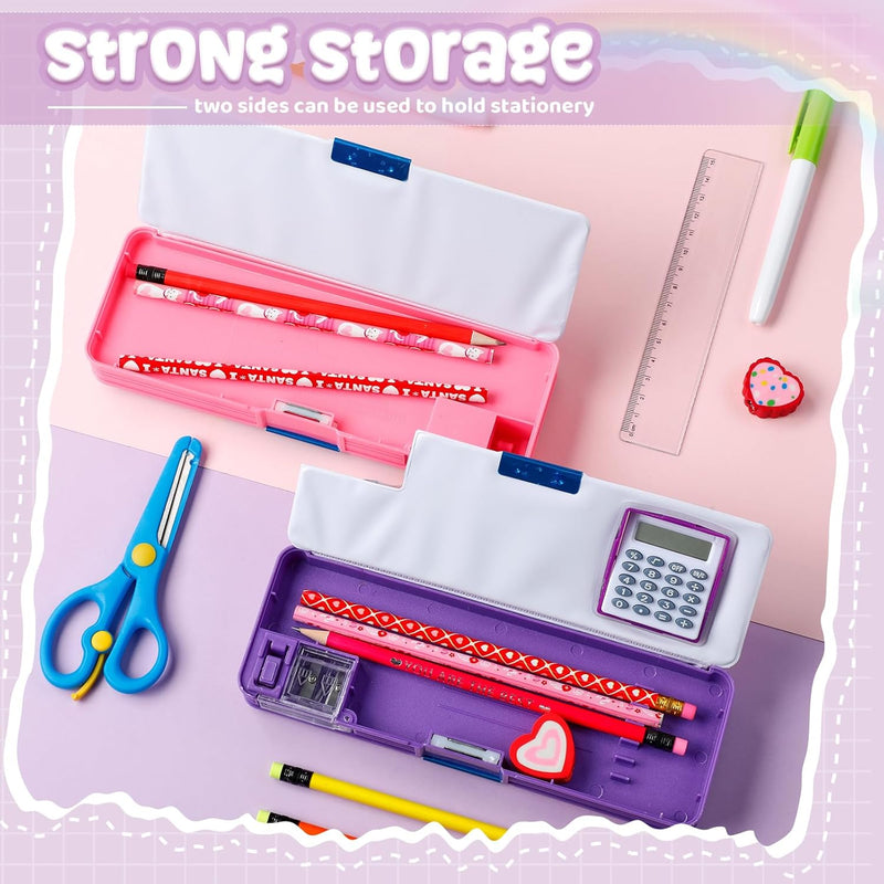Multifunctional Pencil Box for Boys | Pencil Case with Built-in Calculator & Sharpener | Cool School Supplies.