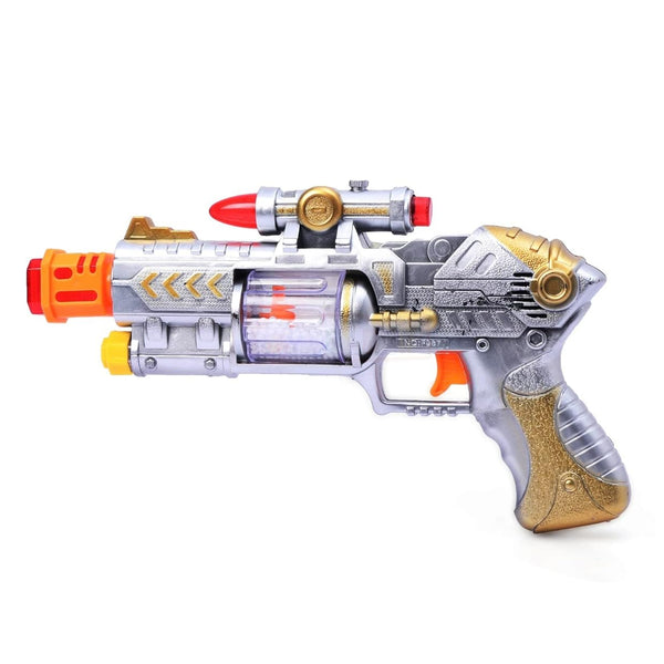 Flashing Laser Sound Toy Gun | Musical Gun with Colorful Lights & Sounds | Pretend Play Toy for Kids.