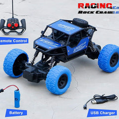 4WD Remote Control Rock Crawler RC Car | High-Speed Monster Racing Car | All-Terrain Vehicle.