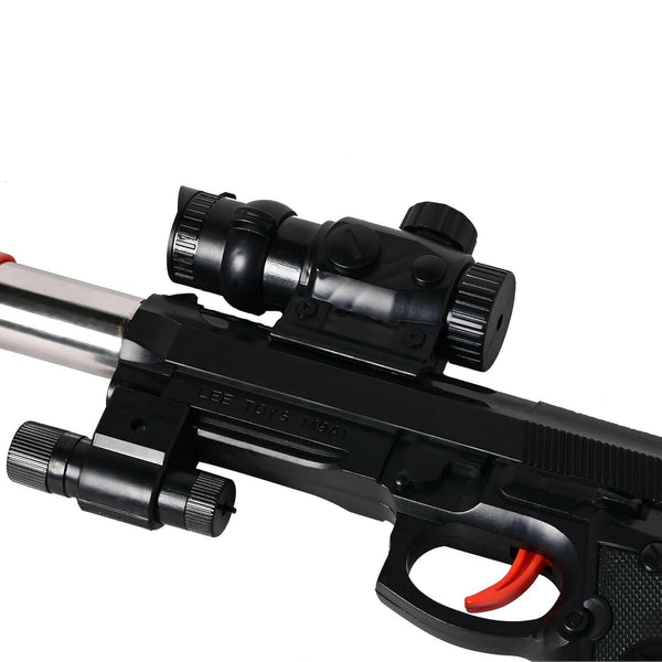 Modina Black Battle Royale Toy Gun | Soft Water & BB Bullet Blaster | Easy-to-Use for Kids.