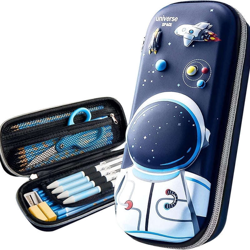 3D EVA Pencil Case for Girls | Large Capacity Stationery Box & Organizer | Multi Theme & Color.