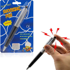 Electric Shock Prank Pen Toy | Funny Gag Gift & Practical Joke | Harmless Shocking Fun.