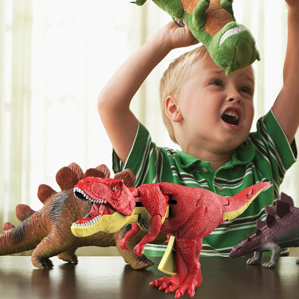Dinosaur Hand Grabber & Claws Toy | Realistic Tyrannosaurus Figure with Trigger Action | Funny Prank Toy.