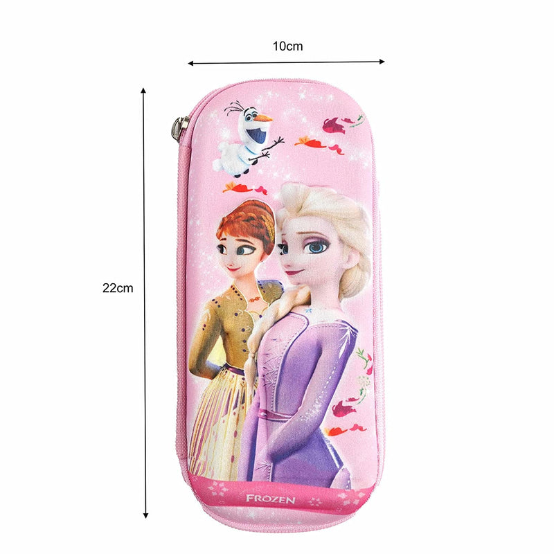 3D EVA Pencil Case for Girls | Large Capacity Stationery Box & Organizer | Multi Theme & Color.
