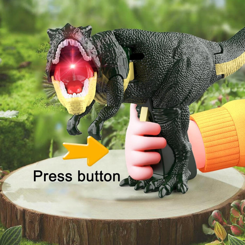 Dinosaur Hand Grabber & Claws Toy | Realistic Tyrannosaurus Figure with Trigger Action | Funny Prank Toy.