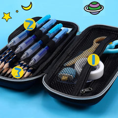 3D EVA Pencil Case for Girls | Large Capacity Stationery Box & Organizer | Multi Theme & Color