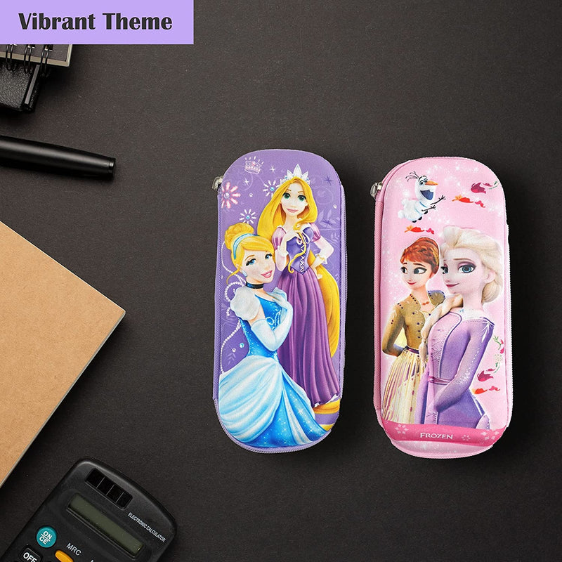3D EVA Pencil Case for Girls | Large Capacity Stationery Box & Organizer | Multi Theme & Color.
