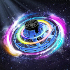 UFO Flying Spinner & Fingertip Gyro | Decompression Fidget Toy for Kids & Adults | Multicolor.