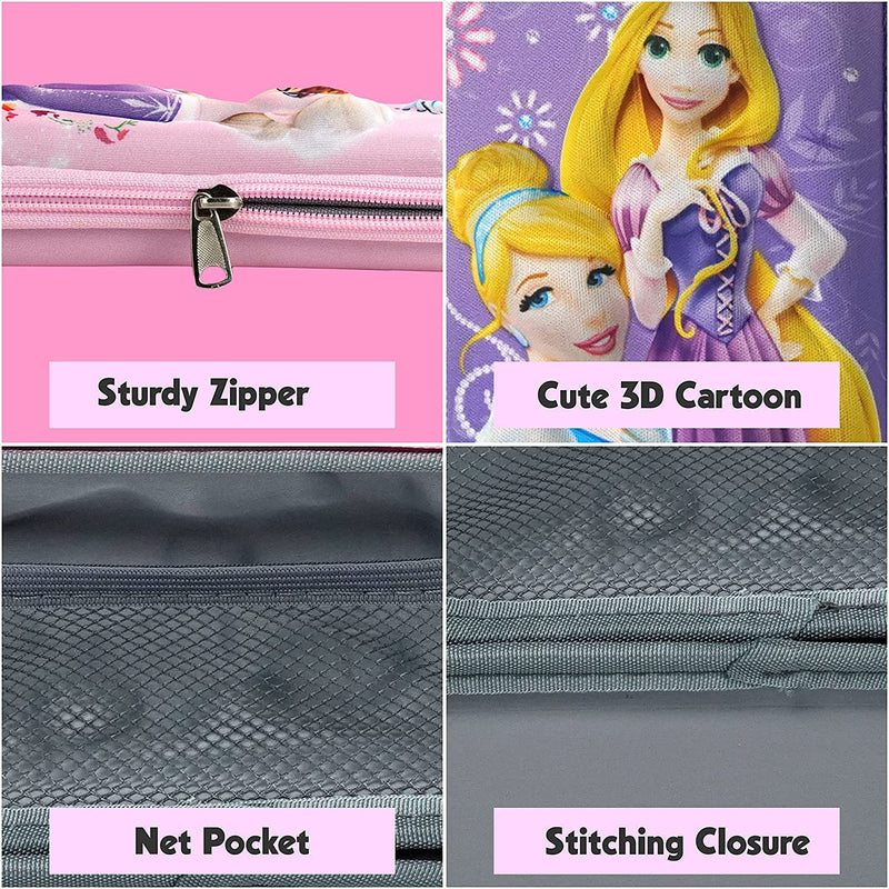 3D EVA Pencil Case for Girls | Large Capacity Stationery Box & Organizer | Multi Theme & Color.