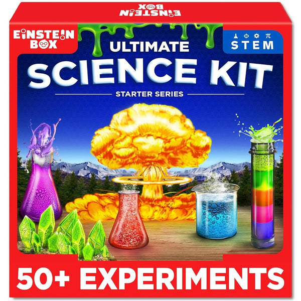 Ultimate Science Experiment Kit for Kids | 100+ STEM Activities & Experiments | Educational Gift for Ages 8-14.