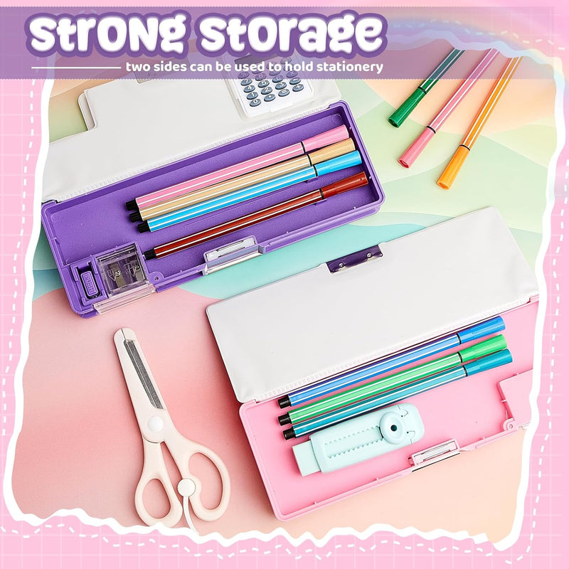 Multifunctional Pencil Box for Boys | Pencil Case with Built-in Calculator & Sharpener | Cool School Supplies.