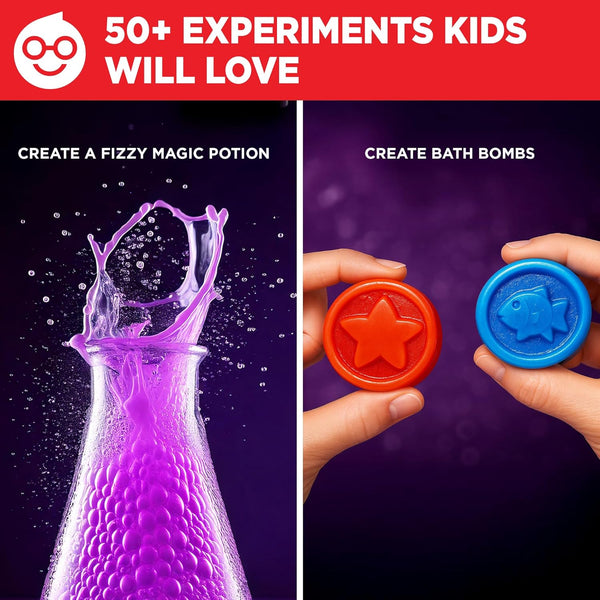 Ultimate Science Experiment Kit for Kids | 100+ STEM Activities & Experiments | Educational Gift for Ages 8-14.