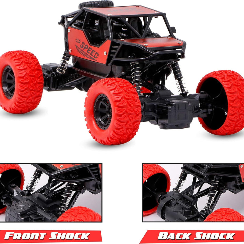 4WD Remote Control Rock Crawler RC Car | High-Speed Monster Racing Car | All-Terrain Vehicle.