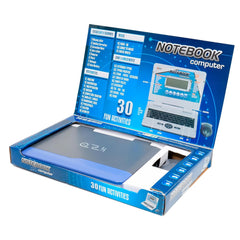 Kids Educational Laptop with 30 Fun Activities | Plug & Play Notebook Computer Toy with Mouse | Grey.