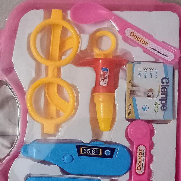 14-Piece Kids Doctor Play Set | Medical Kit with Carry Case | Pretend Play Educational Toy.