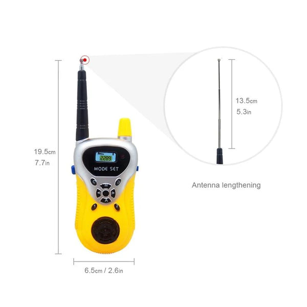 Kids Pretend Play Wireless Mobile Phone | Interactive Toy with Realistic Sounds & Lights | Yellow & Black.