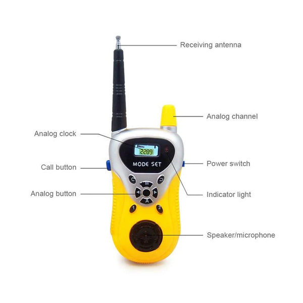Kids Pretend Play Wireless Mobile Phone | Interactive Toy with Realistic Sounds & Lights | Yellow & Black.