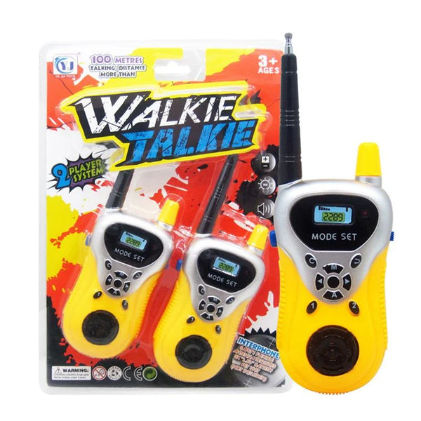 Kids Pretend Play Wireless Mobile Phone | Interactive Toy with Realistic Sounds & Lights | Yellow & Black.