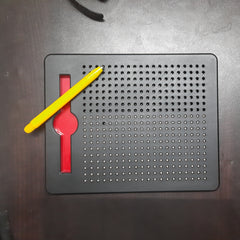Magnetic Drawing Pad with Metal Balls | Magna Doodle Board for Kids | Educational STEM Sketch Toy.