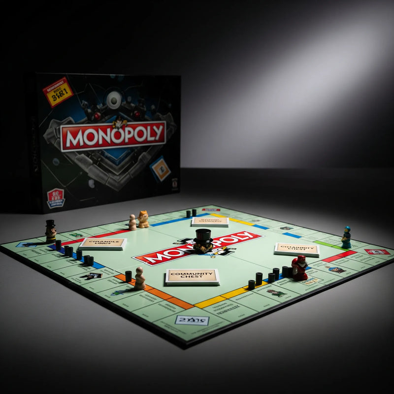 Classic Monopoly Board Game | Fantasy Gameplay Edition for Families & Kids Ages 8+ | Multicolor.