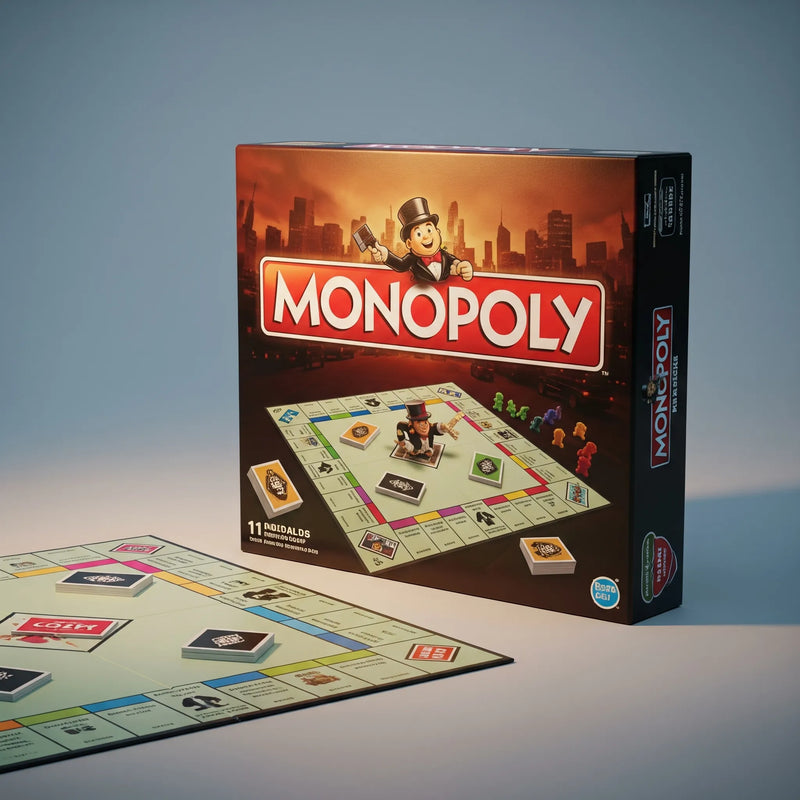 Classic Monopoly Board Game | Fantasy Gameplay Edition for Families & Kids Ages 8+ | Multicolor.