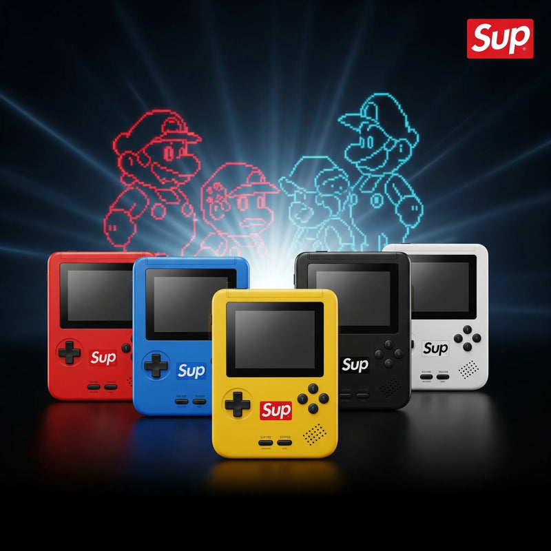 400-in-1 Retro Handheld Game Console | Classic Video Game Player with Color LCD Screen | Portable.