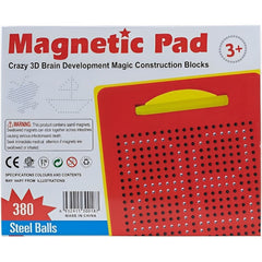 Magnetic Drawing Pad with Metal Balls | Magna Doodle Board for Kids | Educational STEM Sketch Toy.
