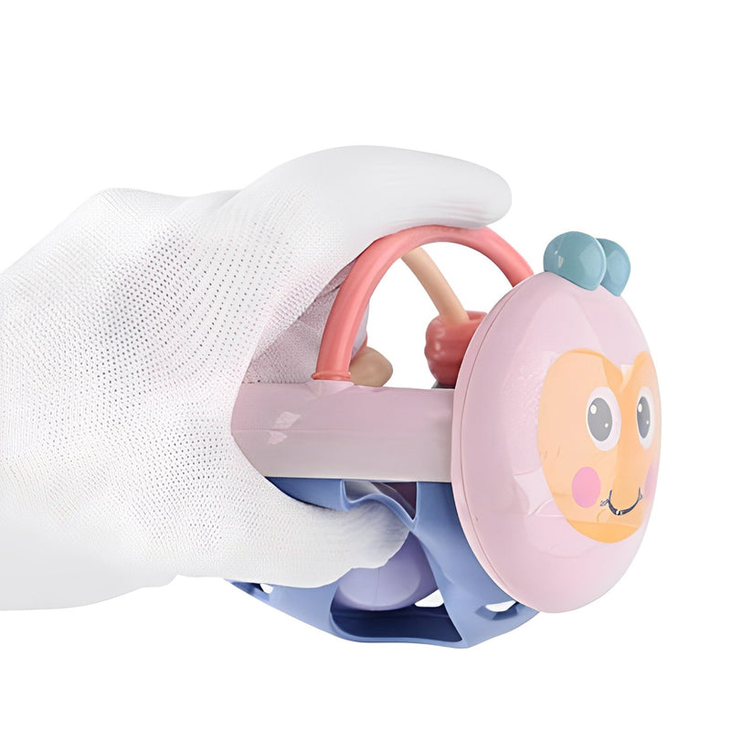 Baby Fairyland Gift Set with Rattles, Stacking Rings & Toy Remote | Early Development Sensory Toys.