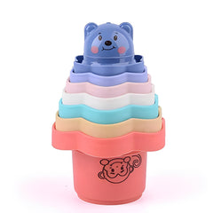 Baby Fairyland Gift Set with Rattles, Stacking Rings & Toy Remote | Early Development Sensory Toys.