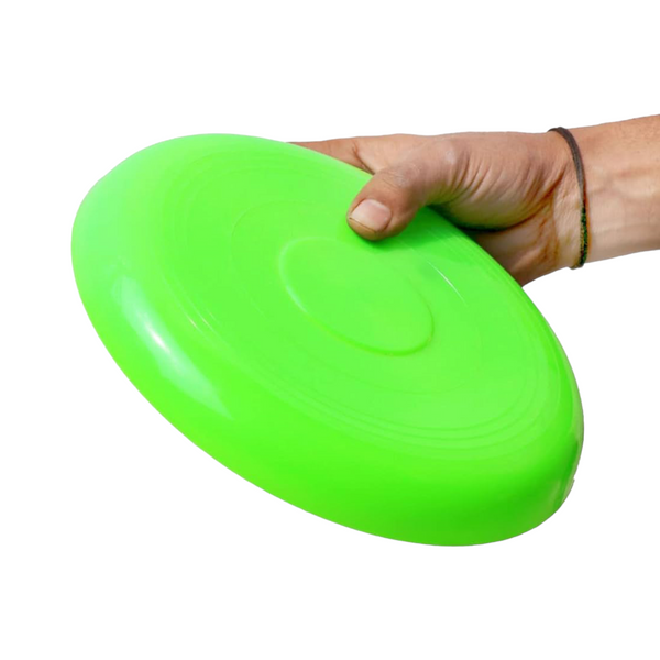 Flying Disc Frisbee Picnic, Beach, Garden Disc Throwing Sports Outdoor Game for Kids & Adults, Red, Blue, Green & Yellow (Pack of 4)