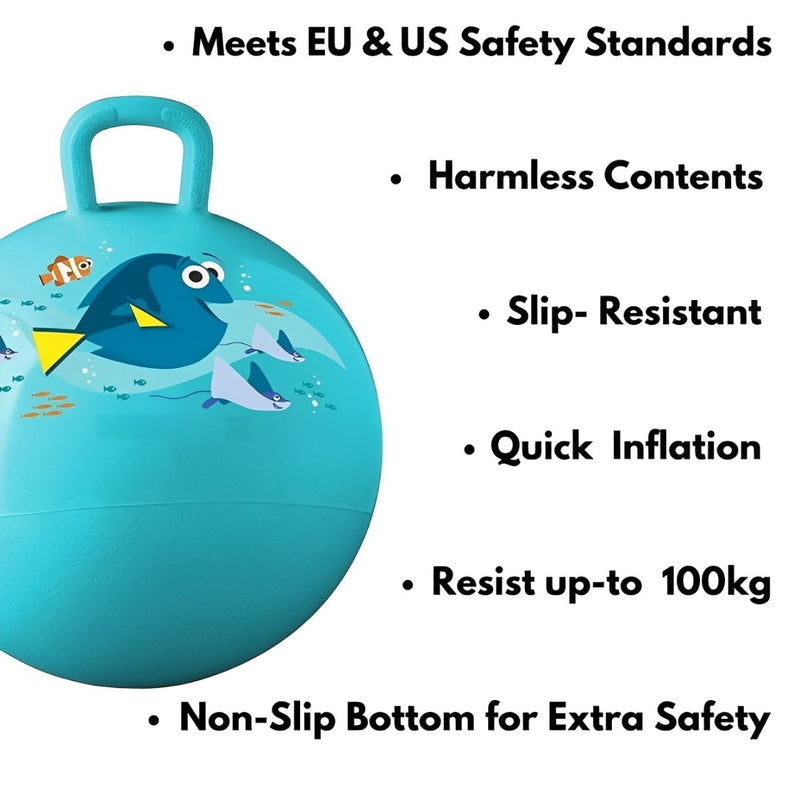 BBD Kitchen Shop Ride-On Bouncy Ball / Hope Ball / Jump Ball for Kids - Multicolor