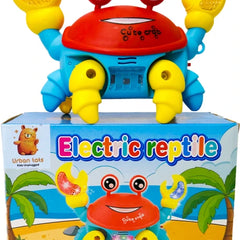 Crawling Crab | Crab with Light and Music | Obstacle sensor | Kids auto sensory development