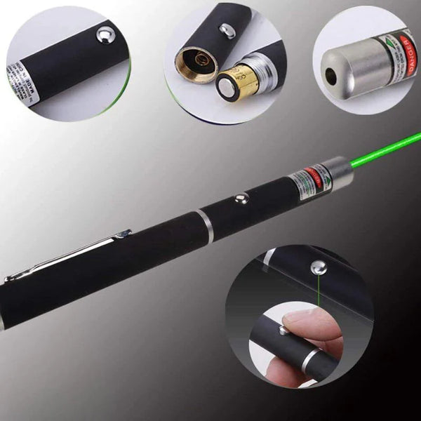 Green Laser Pointer Spiderman Toy | Multi-Pattern Beam Light Torch for Kids & Pets | Fun Play