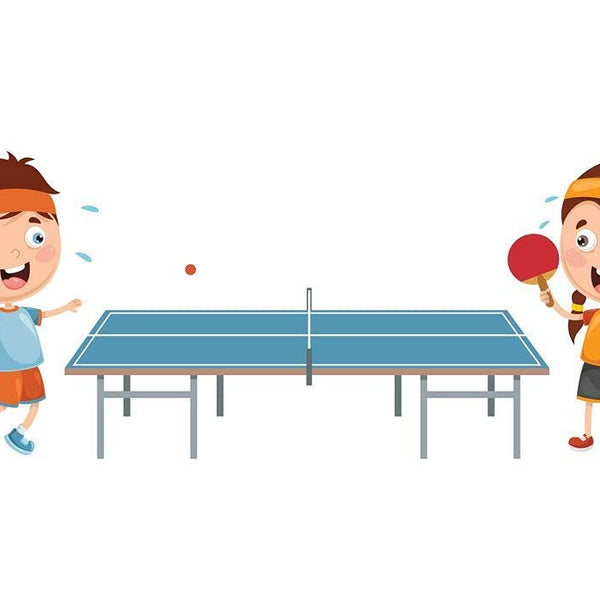 Iconic Professional 1 Star Table Tennis Set - Includes Rackets and White Balls | All-in-One Ping Pong Paddle Playset - Table Game Accessories
